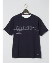 GRAND-BACK/【大きいサイズ】ペンギンプリント 綿天竺クルーネック半袖Ｔシャツ メンズ Tシャツ カットソー カジュアル インナー トップス ギフト プレゼント/506103430