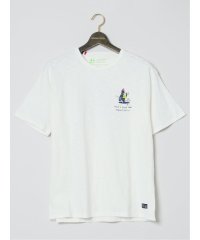 GRAND-BACK/【大きいサイズ】ペンギンプリント 綿天竺クルーネック半袖Ｔシャツ/506103431