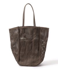 TOMORROWLAND GOODS/AMIACALVA WASHED LEATHER MESH TOTET M トートバッグ/506103479