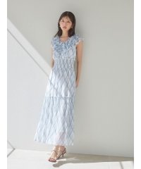 SNIDEL/【WEB限定サイズ/カラーあり】Sustainableプリントプリーツワンピース/506103608