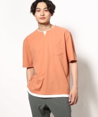 a.v.v (MEN)/【接触冷感】梨地フェイクレイヤードカットソー(Good Teeシリーズ）/506015679