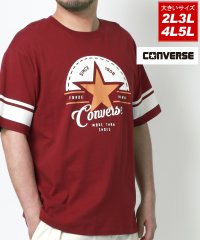 MARUKAWA/【CONVERSE】コンバース 大きいサイズ 2L 3L 4L 5L クラシック風 プリント 半袖Tシャツ 半T メンズ スポーツ ブランド/506028821