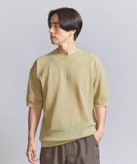 BEAUTY&YOUTH UNITED ARROWS/エア ミラノリブ クルーネック ニット ショートスリーブ/506094406