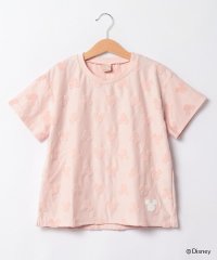 petit main/【Disney】パイルジャガード柄Tシャツ/506098925