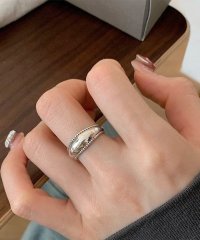 maison de LATIR/フォースメント Forcement シルバーデザインセットリング/506099038