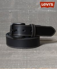 marukawa shonan/別注【Levi's/リーバイス】35mm幅 ブラックバックル 本革 レザーベルト メンズ カジュアル ジーンズ パンツ ボトムス/506099589