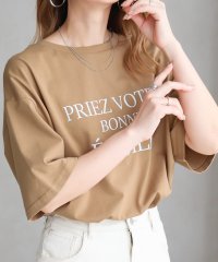 SocialGIRL/接触冷感ETOILEロゴTシャツ　半袖　綿100%/506102998