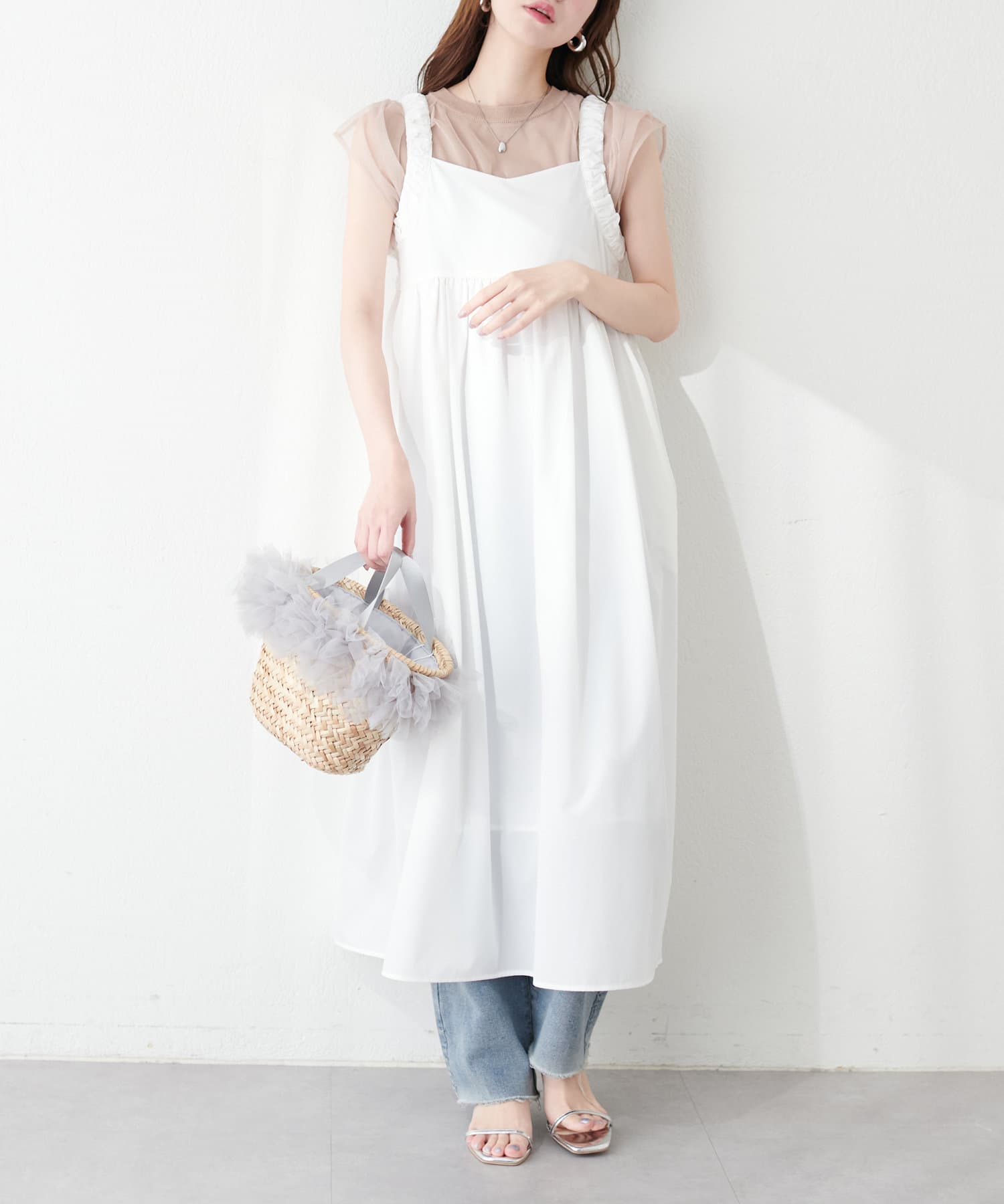 Christian Dior  キャミワンピース ランジェリー ストール 楽天市場】【期間限定→3,927円】ワンピース レディース キャミ