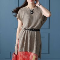 Sawa a la mode/サワアラモード Sawa a la mode モード加える抜け感ケーブルニットベスト/506103924