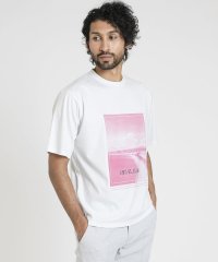 MICHEL KLEIN HOMME/プリント半袖カットソー/506104053