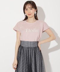 WILLSELECTION/Etoile刺繍パールロゴゆるTシャツ/506104241