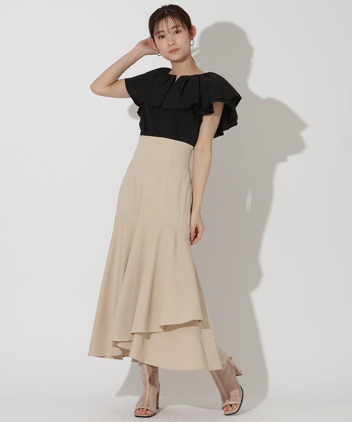 セール】切替マーメイドスカート(506104243) | AND COUTURE(AND