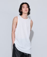 JUNRed/ルーズワッフルノースリーブ/506104262