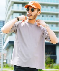 JIGGYS SHOP/ドライポンチT / Tシャツ 半袖 メンズ 接触冷感 ストレッチ 伸縮性 吸湿速乾 カットソー 無地 白 クルーネック/506104319