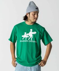 inhabitant/インハビタント inhabitant inhabitant(インハビタント) Boarders Crossing Tーshirts サーファープリントTシャツ /506104879