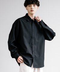 ロッキーモンロー Rocky Monroe カジュアルシャツ 無地 ポリトロ メンズ レディース 長袖 オーバーサイズ ビッグシルエット ワイド ルーズ ゆった
