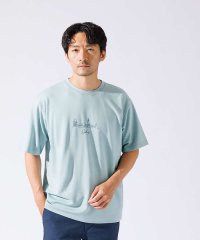 ABAHOUSE/【CITY】刺繍 ポンチ Tシャツ/506105419