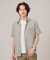 TAKEO KIKUCHI/【無地・チェック・ボタニカル柄】リップル シャツ/506105583