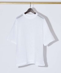 ABAHOUSE/【FORTUNA】メッシュ ニットTシャツ/506106045