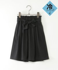 ikka kids/【接触冷感／速乾】リボンベルト付きワイドパンツ（120〜160cm）【UVカット】/505872685