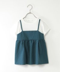 ikka kids/【WEB限定カラーあり】フクレジャガードキャミドッキングプルオーバー（120〜160cm）/505932766