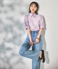 N Natural Beauty Basic/ポプリンボリュームスリーブブラウス《WEB限定商品》/506096287