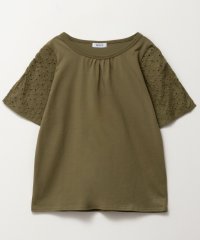 MAC HOUSE(kid's)/マックハウス Mac－House SARARI サラリ NAVY 袖レースプルオーバー KMH241022/506102984
