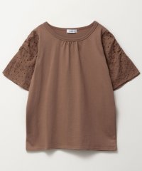 MAC HOUSE(kid's)/マックハウス Mac－House SARARI サラリ NAVY 袖レースプルオーバー KMH241022/506102984