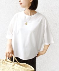 SHIPS WOMEN/《予約》フットボール TEE ◆/506106829