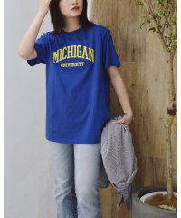 RAD CHAMP/MICHIGAN カレッジロゴプリントTシャツ/506107171