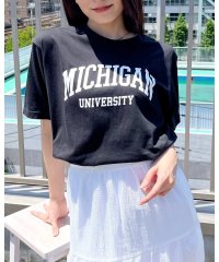 Spiritoso/スピリトーゾ Spiritoso カレッジロゴプリントTシャツ(半袖)/506107171