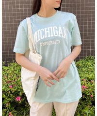 Spiritoso/スピリトーゾ Spiritoso カレッジロゴプリントTシャツ(半袖)/506107171