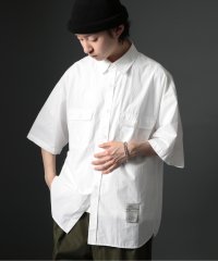 MAISON CLUB/【MAISON CLUB】U.S.NAVY Big Half Sleeve Shirt ビッグワークハーフスリーブシャツ/506107201