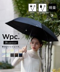 Wpc．/【Wpc.】晴雨兼用 完全遮光 UVカット100％ 切り継ぎタイニー 折りたたみ傘 ミニ 日傘 801－6423/506107243