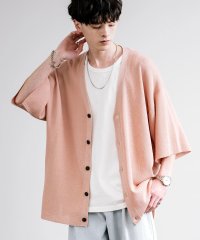 Rocky Monroe/ロッキーモンロー Rocky Monroe 接触冷感 ニットカーディガン 半袖 メンズ レディース サマーニット 春ニット ライトアウター レーヨン ナイロン /506107246