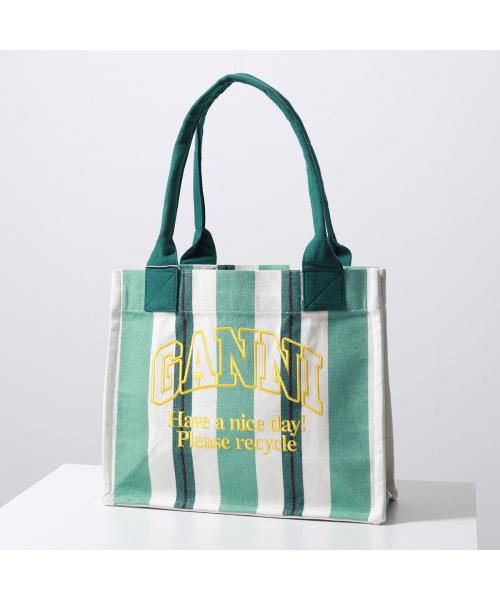 セール 23%OFF】GANNI トートバッグ LARGE EASY SHOPPER STRIPES(506107269) | ガニー(GANNI)  - d fashion