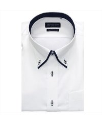 TOKYO SHIRTS/【超形態安定・大きいサイズ】 ボタンダウン 半袖 形態安定 ワイシャツ/506107288
