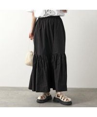 GANNI/GANNI ロングスカート Cotton Poplin Maxi Flounce Skirt/506107406
