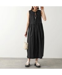 GANNI/GANNI ワンピース Cotton Poplin Midi Dress リボン/506107448