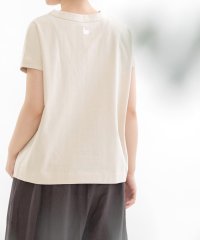 nop de nod/ノップドゥノッド nop de nod USコットンフレンチスリーブTシャツ/506107520