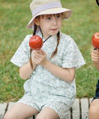 SHIPS KIDS/【WEB限定】SHIPS KIDS:100～130cm / 花柄/トンボ柄 甚平/506107693