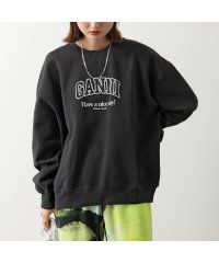 GANNI/GANNI スウェットシャツ ISOLI GANNI OVERSIZED SWEATSHIRT/506107805