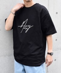 SHIPS any MEN/SHIPS any: スクリプト フォント グラフィック プリント Tシャツ◆/506107841