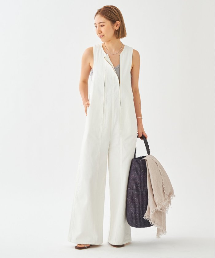 Plage CURRENTAGE/カレンテージ 別注 W ZIP サロペット セール】CURRENTAGE/カレンテージ 別注 W ZIP サロペット