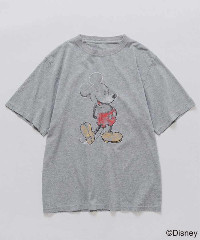 セール】REMI RELIEF 別注 HARD SP加工 Tシャツ(MICKEY MOUSE