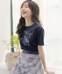 any SiS L/線画×刺繍ロゴ Tシャツ/506118159