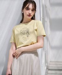 anySiS/線画×刺繍ロゴ Tシャツ/506118177