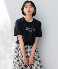 NIJYUSANKU（LARGE SIZE）/【井波麻里衣さんコラボ】カリグラフィー 刺繍 Tシャツ/506118192