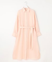 JIYU-KU(LARGE SIZE)/【洗える】テンセルリネンシャツワンピース/506118220