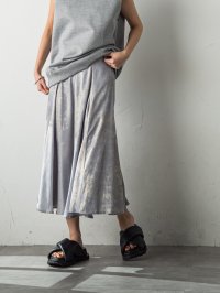 socolla/ソコラ socolla ラメステッチパネルフレアスカート≪手洗い可能≫/506097951